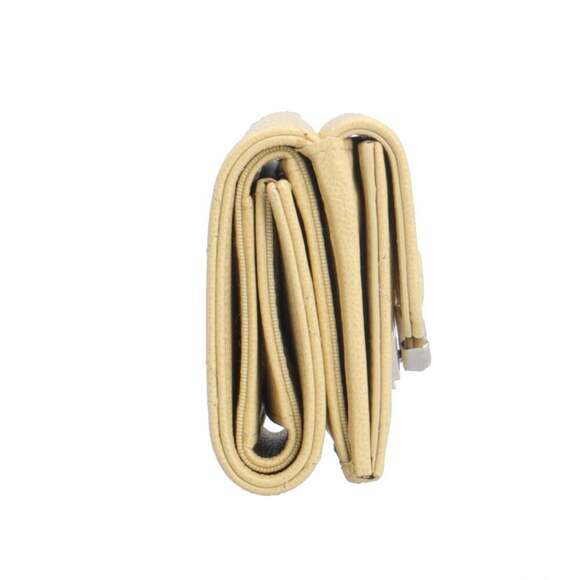 CHANEL Authentic Yellow Leather Wallet - Picture 3 of 9